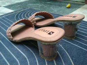 Stylish Beige Braided Slip-On Sandals