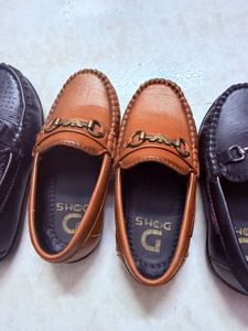kids partywear loafers/ set of 3