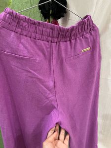 Women's Purple Jogger Pants