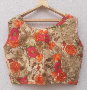 Sleeve Less Blouse