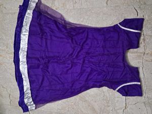 Beautiful Purple Kurta Set with Embellishments