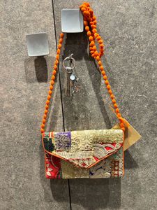 Brand New Indian Zari work Sling Bag