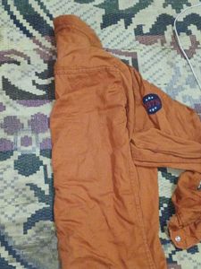 Diesel Style Orange Casual Shirt