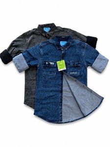 Men's Washed Denim Shirt - Pack of 2