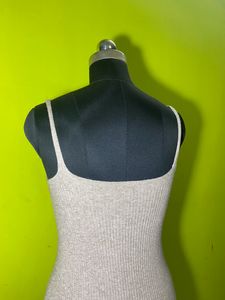 Ribbed Knit Tank Dress