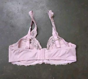 Pink Lace Bra