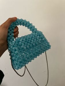 handmade bead bag mini size