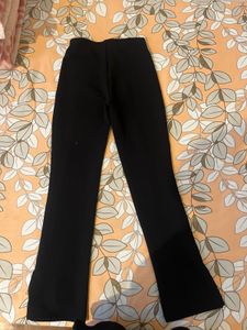 Black Flared Pants