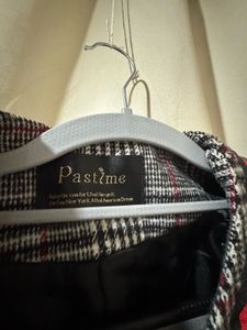Classic Plaid Tweed Cropped Jacket