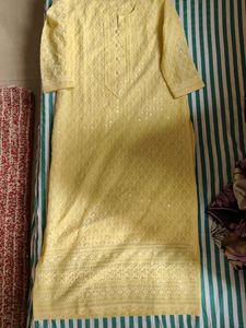 Yellow Kurti