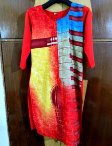 Unique Musical Print Kurti