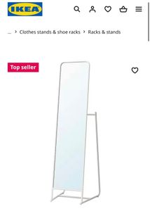 Ikea Brand New Mirror With A Crack