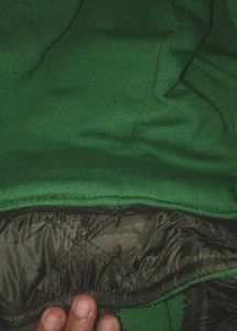 Green Puffer Hoodie Jacket Coat For Kids