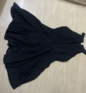 Korean Black Dress