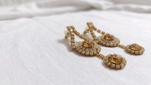 Elegant rhinestone jewellery set✨