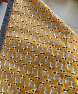 Stylish Mustard Printed Kurta