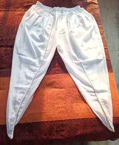 ✨'White Tulip Pant' with 'Subtle Gold Trim'✨