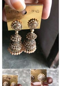 7 Exquisite Peacock Jhumka Earrings, necklace