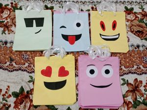 Combo Of 12 Paper Smilee Bags