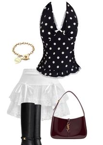 Cute Polka Dot Halter