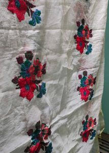 Embroidered Floral Dupatta