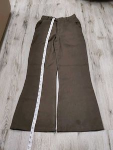 Ma5832 Brown Flared Trousers waist 24 inches