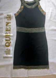 Black &amp; Gold Bodycon