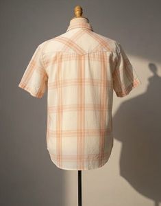 Vintage Plaid Western Shirt❤️🌸