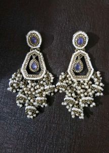 Statement Pearl Drop Earrings