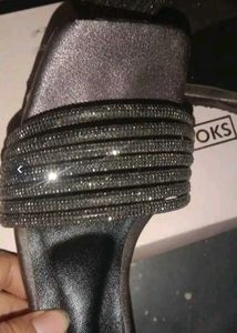 Sparkling Embellished Mules