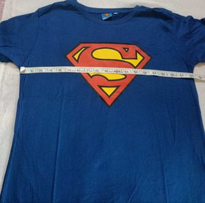 Superman Logo Blue T-Shirt