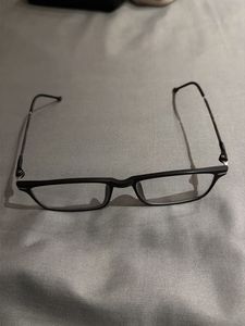 Black Rectangular Eyeglasses