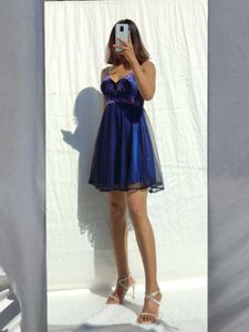 A Line Sexy Mesh Slip Dress