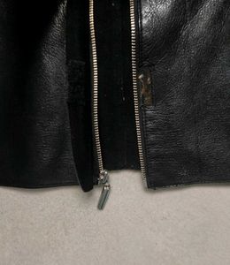 Black Hooded 100% Leather Jacket