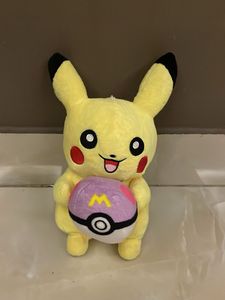 Pikachu Plush Toy with Pokeball