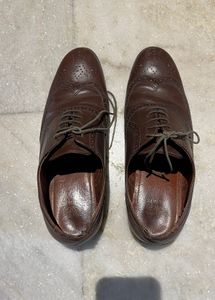 Brown Leather Formal Shoes