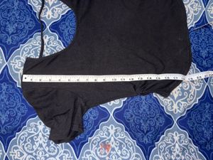 Black Ribbed Tank Top