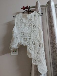 Boho Lace Crochet Top
