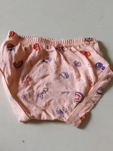 Cute Pink Cotton Briefs