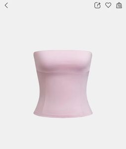 Strapless Baby Pink Tube Top