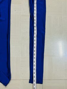Shiny Royal Blue Spandex Leggings