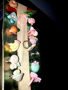 Cute Y2K Charm Rings Set 21combo offer
