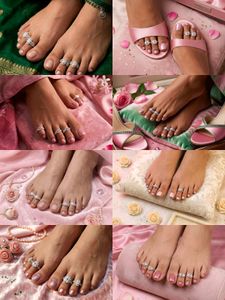 Sparkling Toe Rings Set Any One Pair