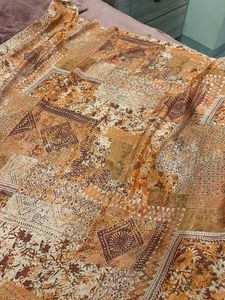 Boho Patchwork Print Saree