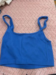 Cotton On Blue Ribbed Tank Top
