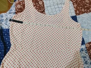 Polka Dot Sleeveless Dress