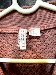 Mauve Knit Cardigan