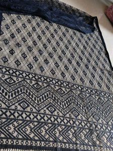 Elegant Black Net Dupatta