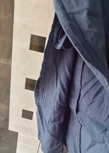 Blue Embroidered Kurta
