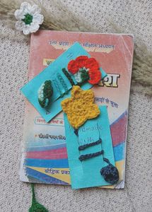 Crochet Flower Bookmark( pick any 2)